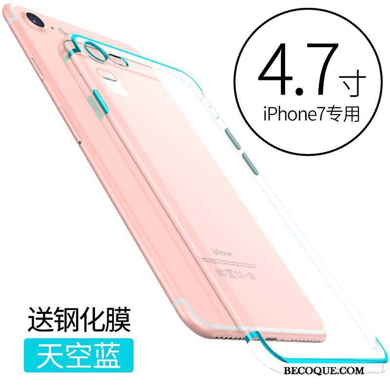 iPhone 7 Coque De Téléphone Étui Incassable Très Mince Fluide Doux Personnalité