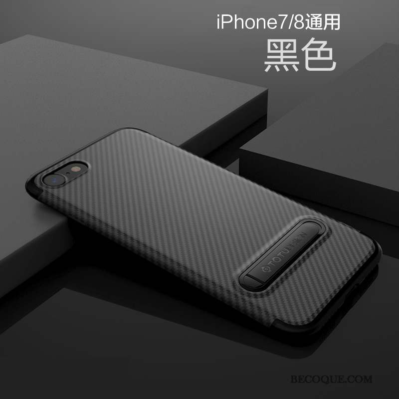 iPhone 7 Très Mince Nouveau Coque De Téléphone Fluide Doux Tout Compris Noir