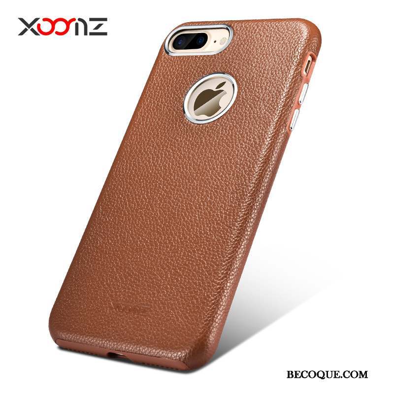 iPhone 7 Étui En Cuir Coque De Téléphone Luxe Tout Compris Cuir Véritable Business