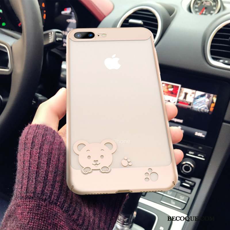 iPhone 8 Coque Très Mince Tout Compris Personnalité Étui Fluide Doux Incassable