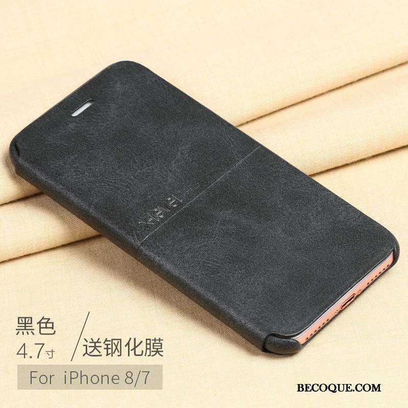 iPhone 8 Créatif Étui Coque De Téléphone Incassable Housse Étui En Cuir