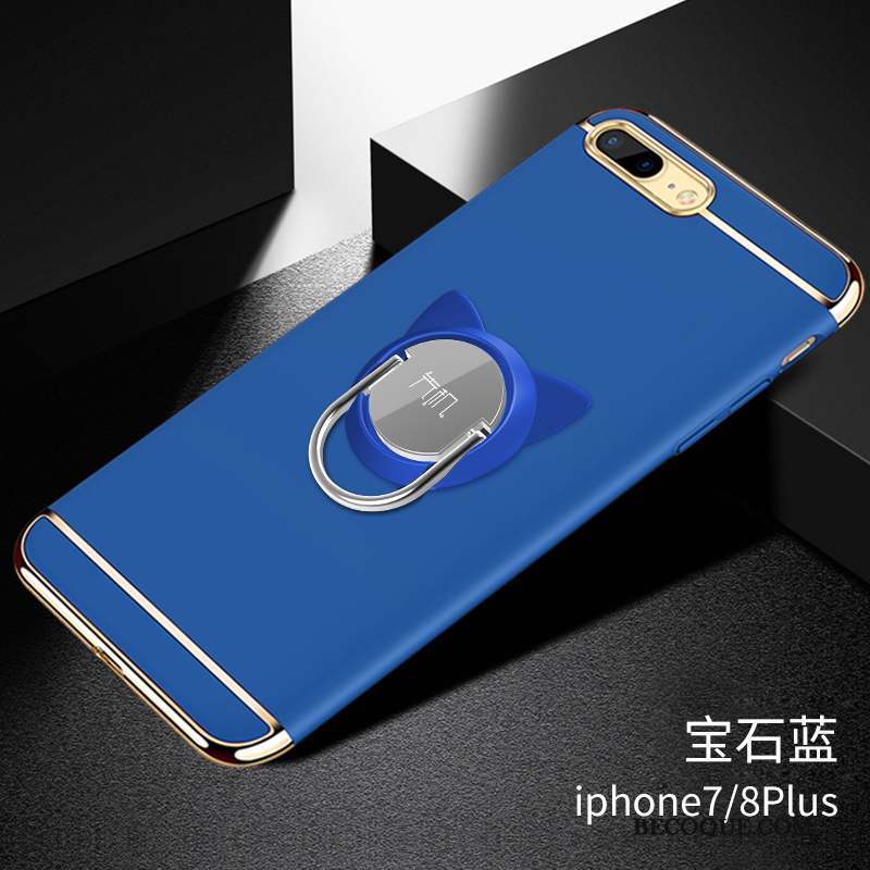 iPhone 8 Plus Tendance Bleu Étui Coque De Téléphone Incassable Tout Compris