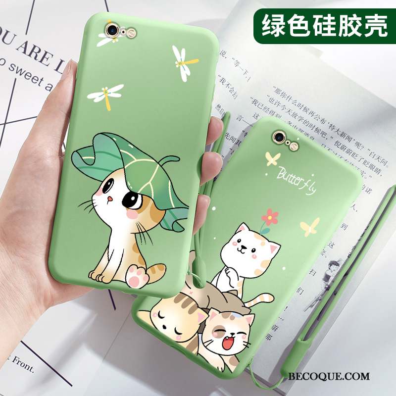 iPhone Se 2020 Fluide Doux Tendance Dessin Animé Tout Compris Coque De Téléphone Protection