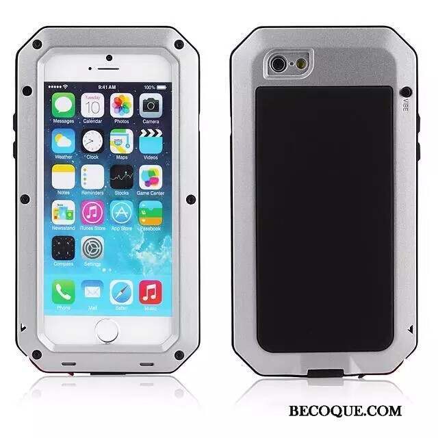 iPhone Se Coque Gris Tendance Protection Téléphone Portable Trois Défenses