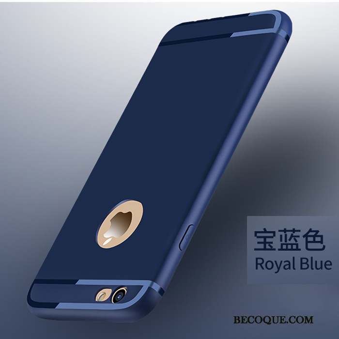 iPhone Se Incassable Délavé En Daim Bleu Coque De Téléphone Protection Silicone