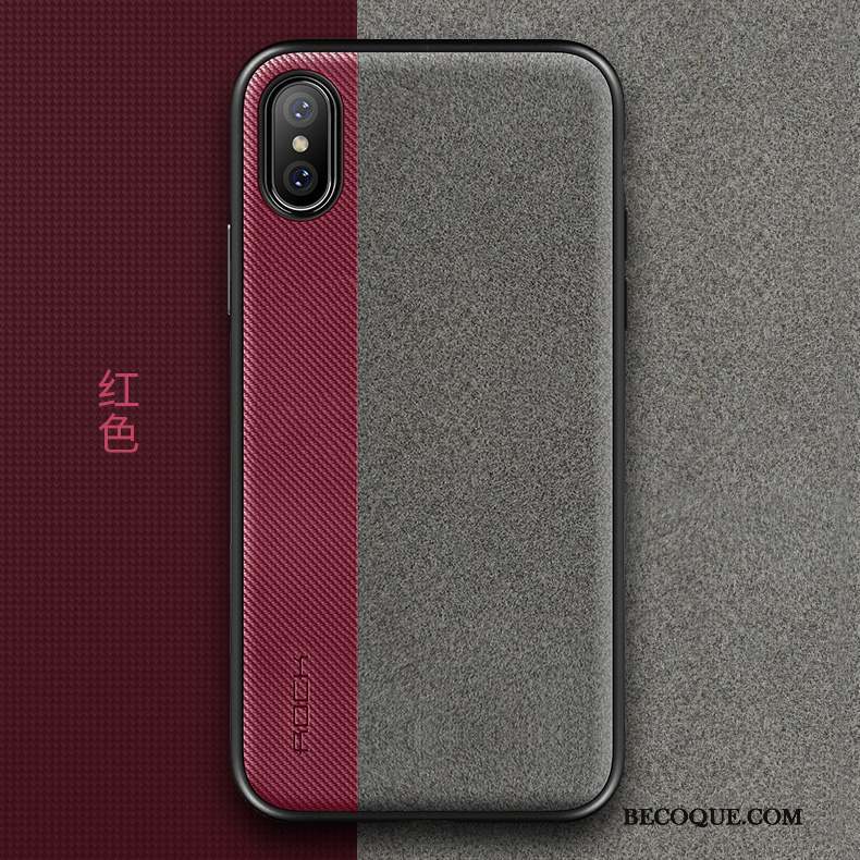 iPhone X Coque De Téléphone Tout Compris Velours Flanelle Daim Fourrure Nouveau