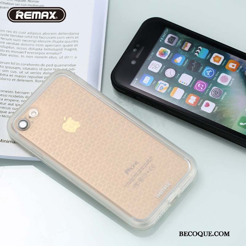 iPhone X Étui Téléphone Portable Imperméable Coque Protection Rose