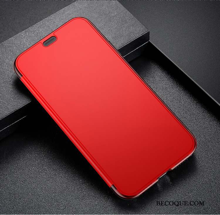 iPhone Xr Tout Compris Rouge Coque De Téléphone Nouveau La Perspective Clamshell