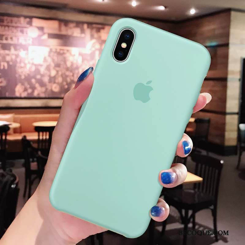 iPhone Xs Incassable Protection Étui Coque De Téléphone Vert Net Rouge