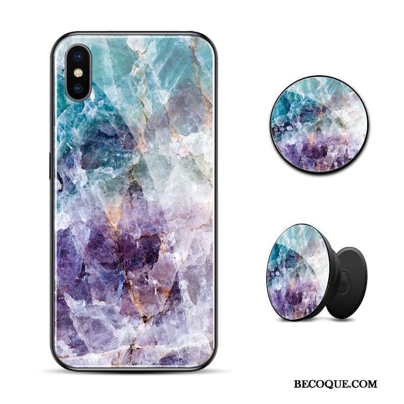 iPhone Xs Max Coque Grand Créatif Clair Incassable Simple Personnalité